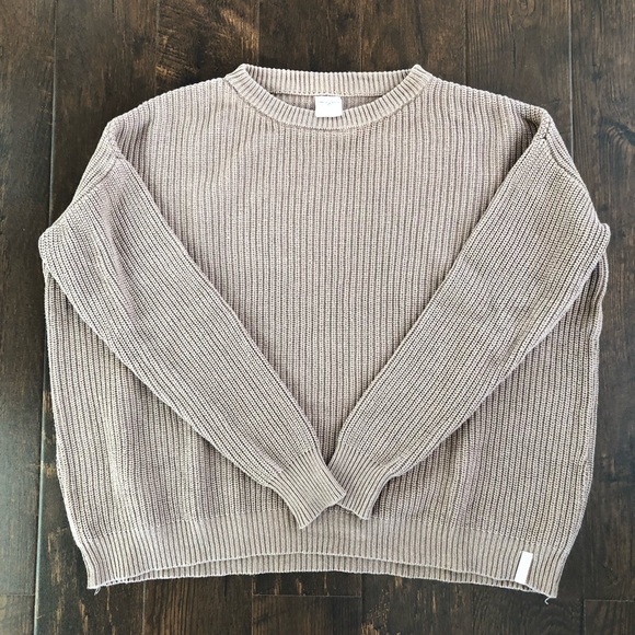 COPY - Jax and Lennon Ladies Knit Sweater in Latte colour Size L - Picture 4 of 7